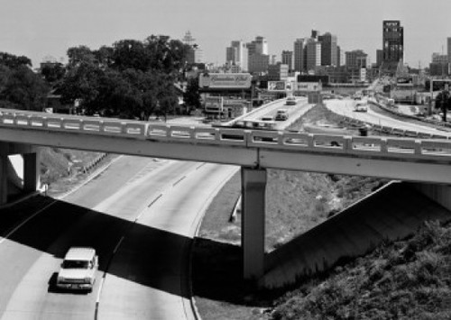 Overpass across a road  Jacksonville  Florida  USA Poster Print