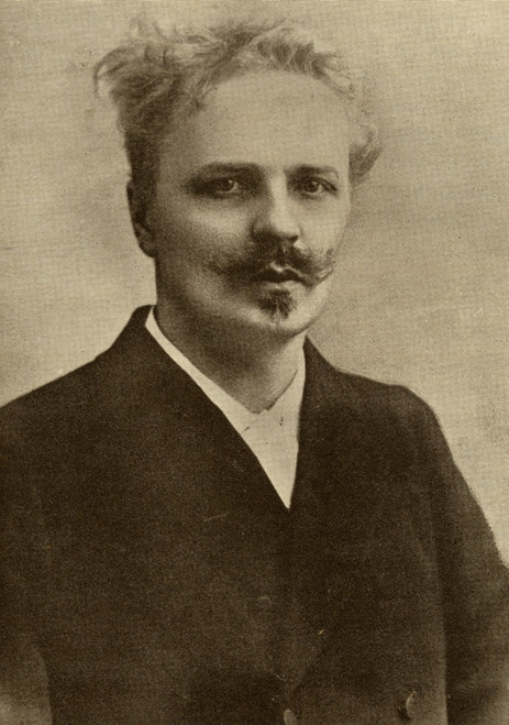 Johan August Strindberg, 1849-1912. Swedish Dramatist. From The Book The Masterpiece Library Of Short Stories, Scandinavian And Dutch, Volume 19 PosterPrint - Item # VARDPI1857706