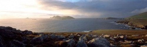 Blasket Islands Co  Kerry  Ireland Poster Print by Panoramic Images (38 x 12) - Item # PPI45481