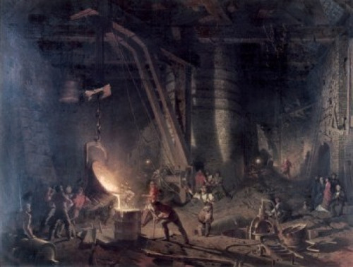 Gun Foundry by unknown painter Poster Print - Item # VARSAL260833