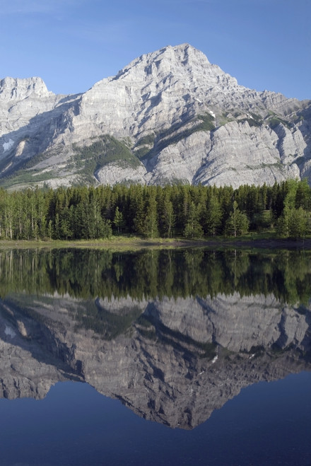 Wedge Pond, Mount Kidd, Kananskis Country, Alberta, Canada PosterPrint