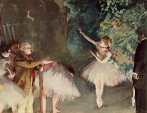 Repetition de Ballet  Edgar Degas Poster Print - Item # VARSAL900121504