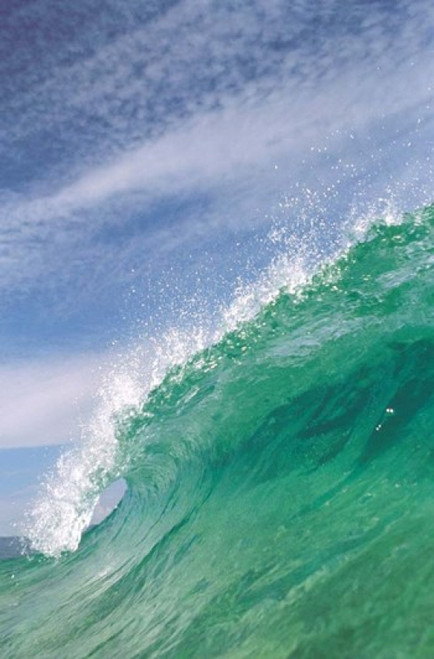 Splashing Wave Poster Print by Panoramic Images (12 x 19) - Item # PPI136989
