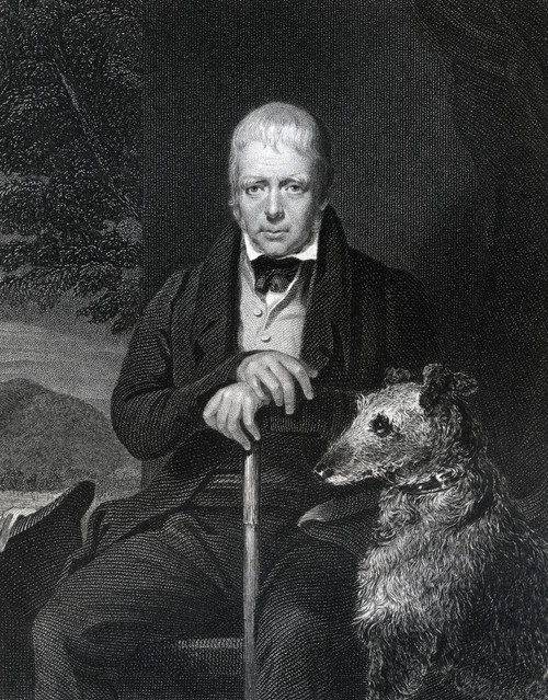 Sir Walter Scott 1771 To 1832 Scottish Novelist Poet Historian And Biographer Engraved By W Holl After J W Gordon From The Book The National Portrait Gallery Volume 1 Published C1820 PosterPrint - Item # VARDPI1862283