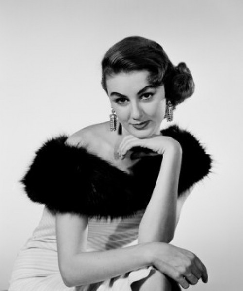 Studio portrait of young woman in elegant clothes Poster Print - Item # VARSAL255422293