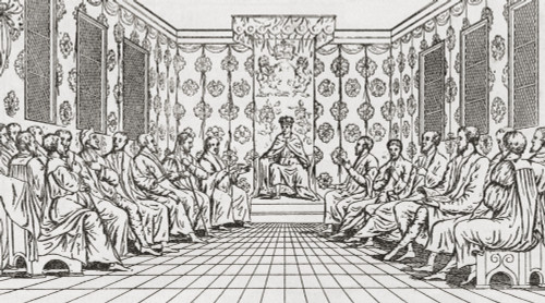 Parliament Of King Edward Vi Of England, 1549. From The Strand Magazine, Published 1896 PosterPrint - Item # VARDPI2334216