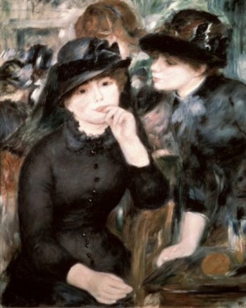 Two Women  Pierre- Auguste Renoir  Oil on canvas  Pushkin Museum of Fine Arts  Moscow  Russia  Poster Print - Item # VARSAL261112