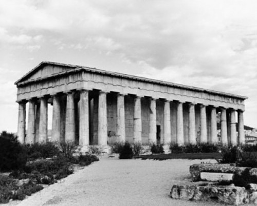 Old ruins of a temple  Temple of Hephaestus  Athens  Greece Poster Print - Item # VARSAL25547228