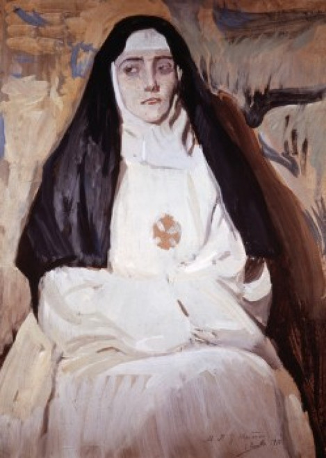 One Nun  Joaquin Sorolla y Bastida Poster Print - Item # VARSAL900754