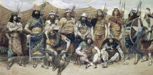 David's Valiant Men  James Tissot  Jewish Museum  New York  USA  Poster Print - Item # VARSAL999382