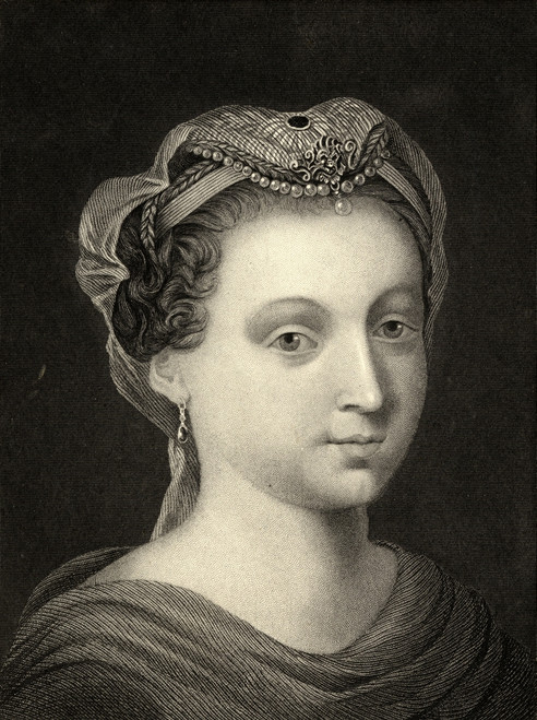 Mary Queen Of Scots, 1542-1587 Also Mary Stuart, Daughter Of James V, King Of Scotland. At The Age Of 16. PosterPrint - Item # VARDPI1859520