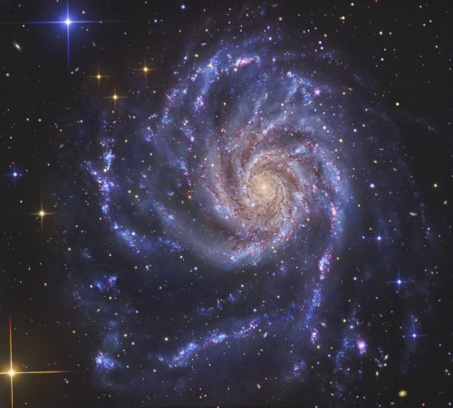 The Pinwheel Galaxy, also known as NGC 5457 Poster Print - Item # VARPSTGAB100045S