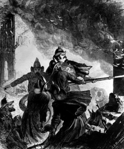The Great Boston Fire: The Heroic Fight of the Firemen  November 9  1872 Poster Print - Item # VARSAL9902230