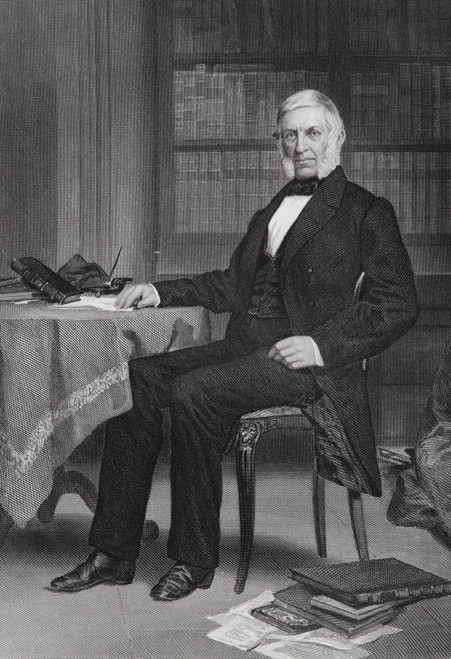 George Bancroft 1800-1891. American Historian Known As The Father Of American History. From Painting By Alonzo Chappel PosterPrint - Item # VARDPI1838893
