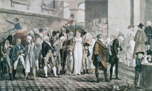 Le Courses Du Matin by Philibert Louis Debucourt  1755-1832 Poster Print - Item # VARSAL260802