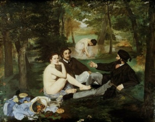 Luncheon on the Grass     Edouard Manet   Musee d'Orsay  Paris  Poster Print - Item # VARSAL11581061