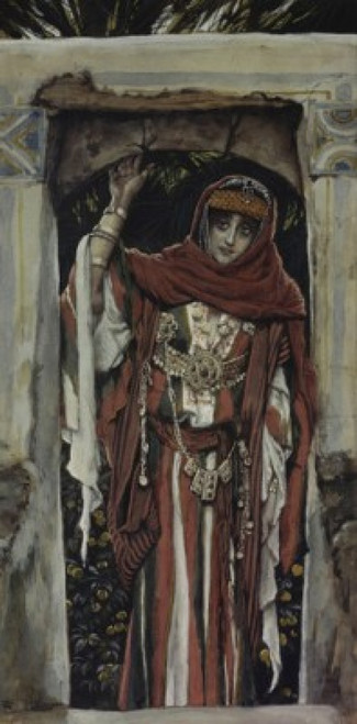Mary Magdalene before Her Conversion  1886-1894  James Tissot  Gouache  Brooklyn Museum  New York  USA Poster Print - Item # VARSAL999154