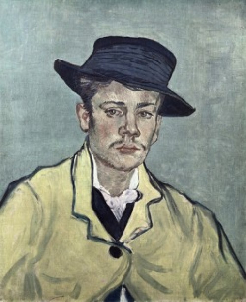 Portrait of Armand Roulin  1888  Vincent van Gogh  Oil on Canvas  Folkwang Museum  Essen  Germany Poster Print - Item # VARSAL900102256