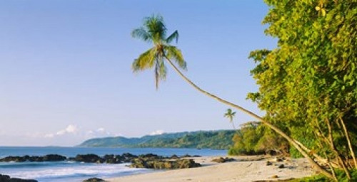 Montezuma Beach  Nicoya Peninsula  Costa Rica Poster Print by Panoramic Images (24 x 12) - Item # PPI10822