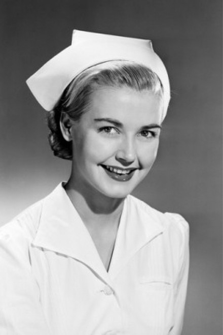 Portrait of nurse smiling Poster Print - Item # VARSAL255419661