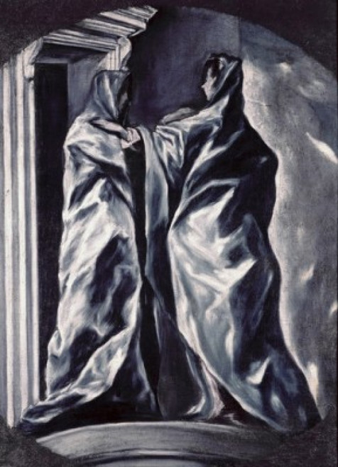 The Visitation  1610-14  El Greco  Oil on canvas Poster Print - Item # VARSAL260301