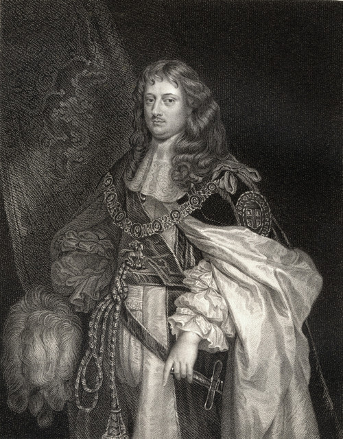 Edward Montagu 1St Earl Of Sandwich, Viscount Hinchingbrooke, 1625-1672. English Admiral Who Brought Charles Ii To England 1660. From The Book _Lodge?S British Portraits? Published London 1823. PosterPrint - Item # VARDPI1858545