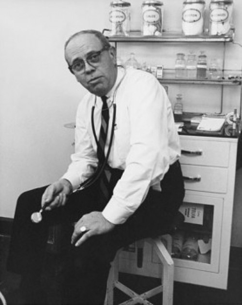 Portrait of a male doctor holding a stethoscope Poster Print - Item # VARSAL25519676