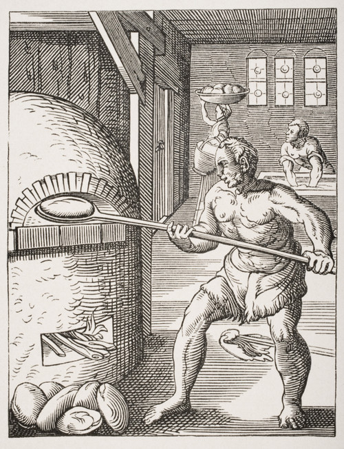 The Baker. 19Th Century Reproduction Of 16Th Century Engraving By Jost Amman PosterPrint - Item # VARDPI1857913