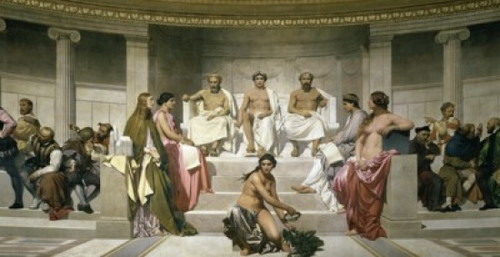 Hemicycle de l'Ecole des Beaux Arts   1841   Paul Delaroche   Ecole des Beaux Arts  Paris Poster Print - Item # VARSAL1158952