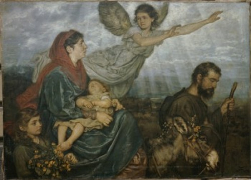 Flight into Egypt   Hans Thoma Poster Print - Item # VARSAL245662114