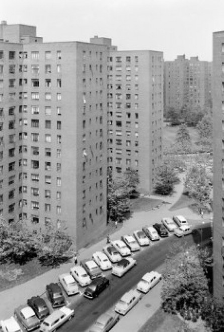 USA  New York State  New York City  Stuyvesant housing development Poster Print - Item # VARSAL255422623