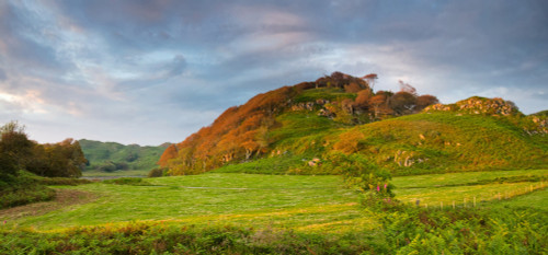 Creag Mhor hill at sunset light, Scottish Highlands, Scotland Poster Print - Item # VARPPI169399