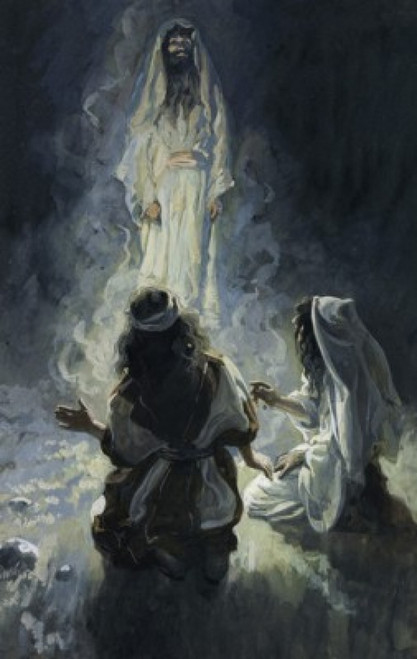 Saul and the Witch of Endor   James J. Tissot   Jewish Museum  New York Poster Print - Item # VARSAL999514