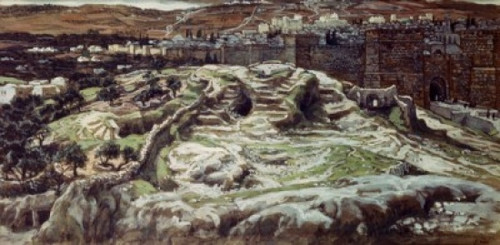 Calvary from The Walls of Herod's Palace  James Tissot Poster Print - Item # VARSAL99999996