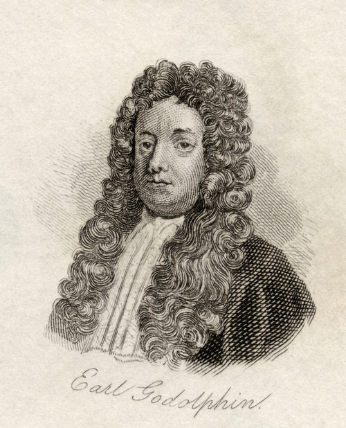 Sidney Godolphin 1St Earl Of Godolphin 1645 _ 1712 British Politician From The Book Crabbs Historical Dictionary Published 1825 PosterPrint - Item # VARDPI1855579