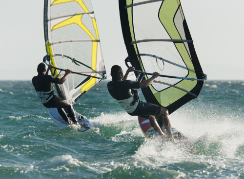 Windsurfing; Tarifa, Cadiz, Andalusia, Spain PosterPrint - Item # VARDPI1910420