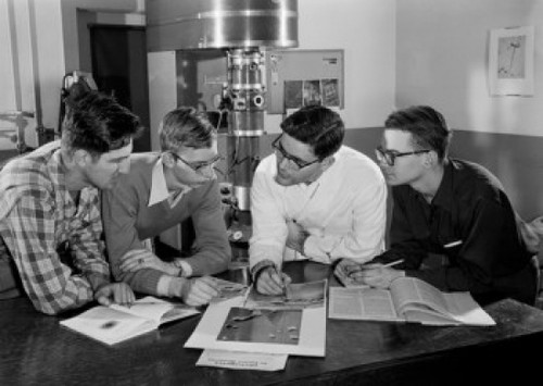 Students of Stevens Institute of Technology  Hoboken  New Jersey  USA Poster Print - Item # VARSAL255417110 Students of Stevens Institute of Technology  Hoboken  New Jersey  USA Poster Print - Item # VARSAL255417110