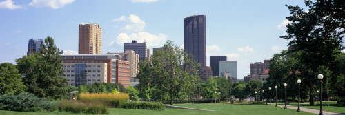 Skyscrapers in a city, St. Paul, Minnesota, USA Poster Print - Item # VARPPI152946