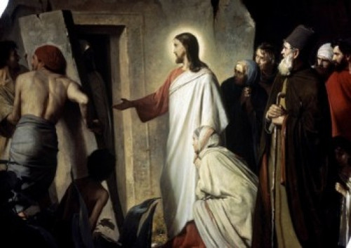 Lazarus  Carl Heinrich Bloch  National History Museum  Frederiksborg Castle  Denmark Poster Print - Item # VARSAL9007271