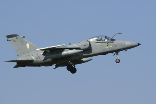 An Italian Air Force AMX aircraft in flight over Florennes, Belgium Poster Print - Item # VARPSTRVP100027M