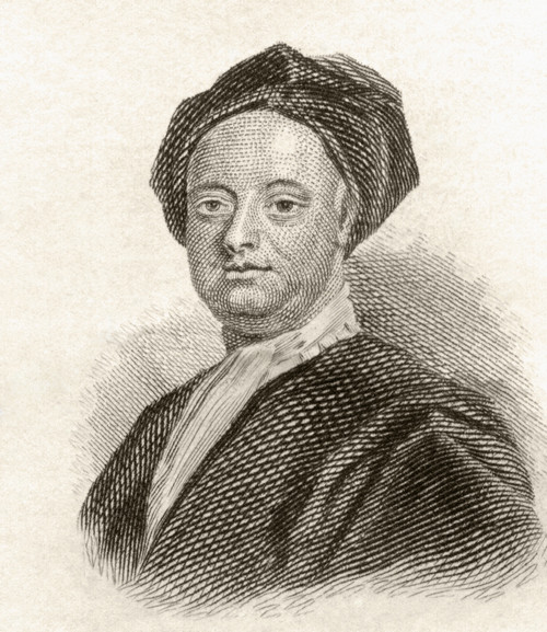 George Vertue, 1684 To 1756. English Engraver And Antiquary. From Crabb's Historical Dictionary Published 1825. PosterPrint - Item # VARDPI1905944