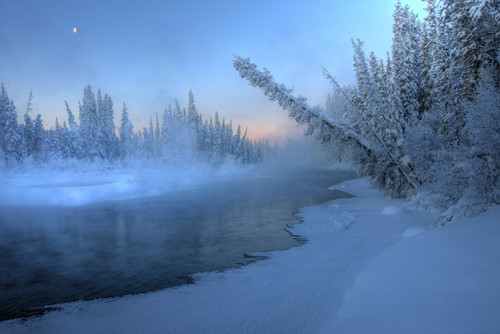 Sunrise Over Morley River, Yukon PosterPrint - Item # VARDPI2040117