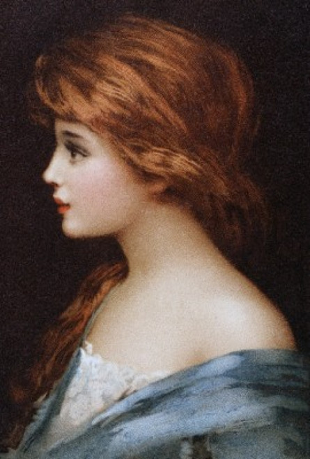 Portrait Nostalgia Cards Poster Print