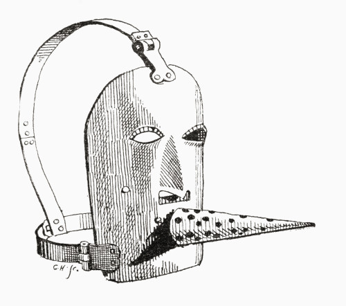 A 17Th Century Brank Or Muzzle. From The Strand Magazine Published 1894. PosterPrint - Item # VARDPI2220528