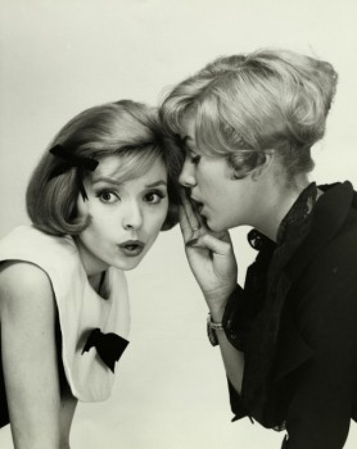 Close-up of two young women whispering Poster Print - Item # VARSAL2552863 Close-up of two young women whispering Poster Print - Item # VARSAL2552863