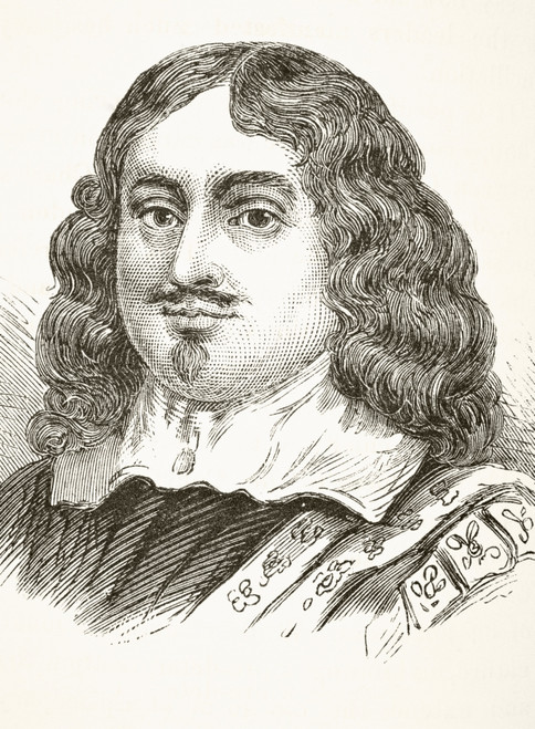 Edward Hyde, 1St Earl Of Clarendon 1609 To 1674. English Historian, Chancellor Of The Exchequer, Lord Chancellor. From The National And Domestic History Of England By William Aubrey Published London Circa 1890 PosterPrint - Item # VARDPI1856280