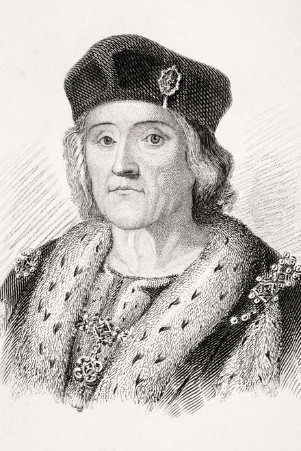 Henry Vii 1485 - 1509 King Of England From Old England's Worthies By Lord Brougham And Others Published London Circa 1880's PosterPrint - Item # VARDPI1855349
