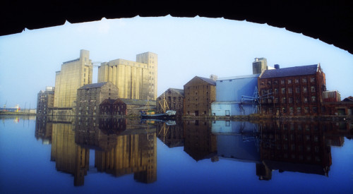 Grand Canal, Dublin, Co Dublin, Ireland PosterPrint - Item # VARDPI1808504