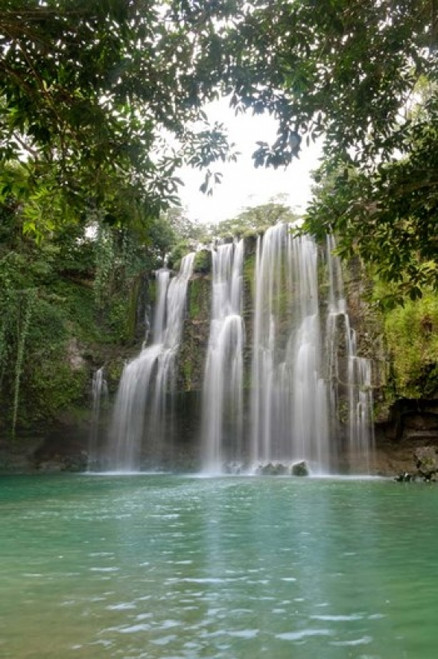 Llanos De Cortez Waterfall  Costa Rica Poster Print by Panoramic Images (12 x 19) - Item # PPI131193