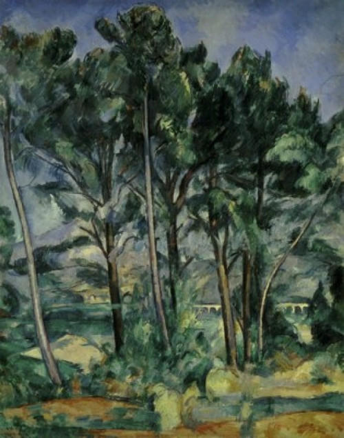 The Viaduct  1887-1890  Paul Cezanne  Oil on canvas  Museum of Modern Western Art  Moscow  Russia Poster Print - Item # VARSAL261179